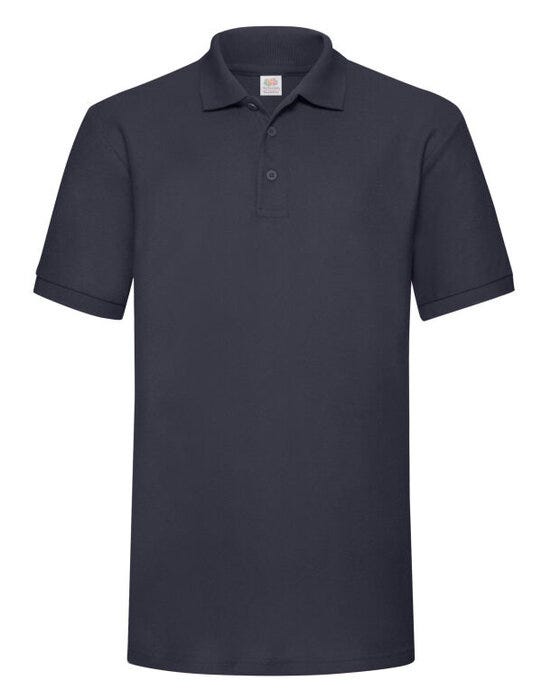 Fruit Of The Loom 63204 FOTL Mens 65/35 Heavy Polo - Deep Navy