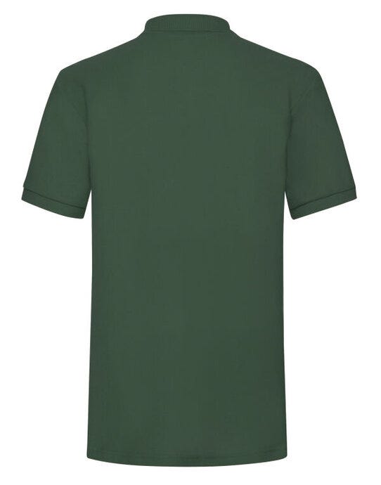 Fruit Of The Loom 63204 FOTL Mens 65/35 Heavy Polo - Bottle Green