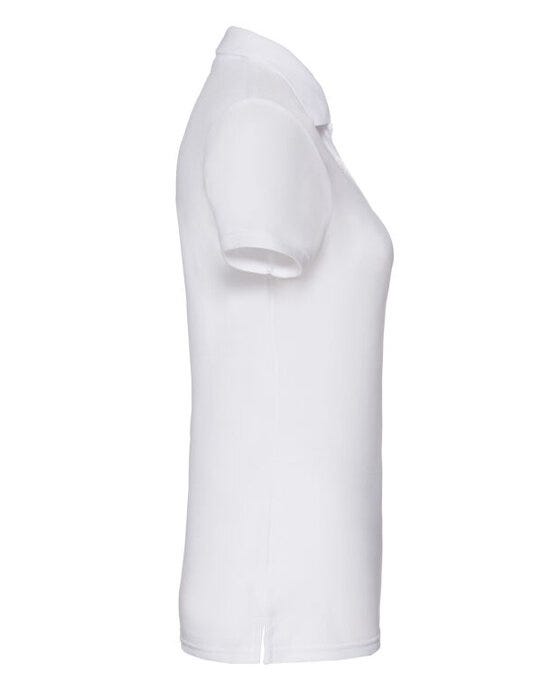 Fruit Of The Loom 63212 FOTL Ladies 65/35 Polo - White