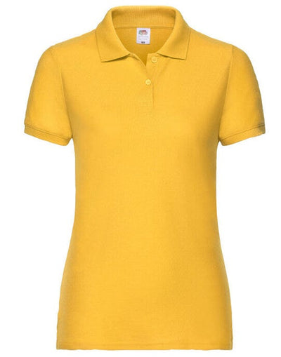 Fruit Of The Loom 63212 FOTL Ladies 65/35 Polo - Sun