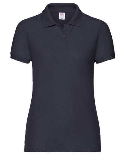 Fruit Of The Loom 63212 FOTL Ladies 65/35 Polo - Deep Navy