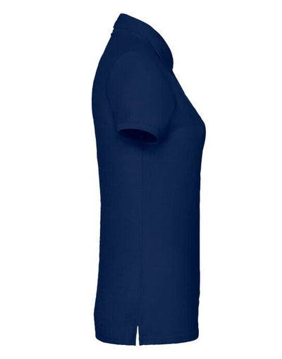 Fruit Of The Loom 63212 FOTL Ladies 65/35 Polo - Navy Blue