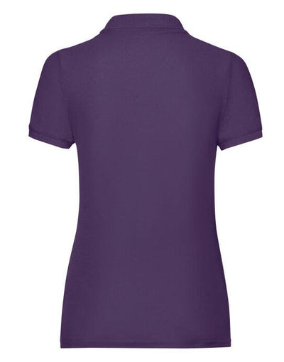 Fruit Of The Loom 63212 FOTL Ladies 65/35 Polo - Purple