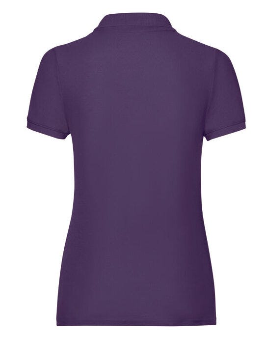 Fruit Of The Loom 63212 FOTL Ladies 65/35 Polo - Purple