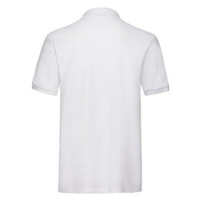 Fruit Of The Loom 63218 FOTL Mens Premium Polo - White