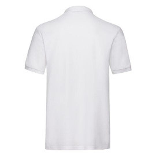 Fruit Of The Loom 63218 FOTL Mens Premium Polo - White