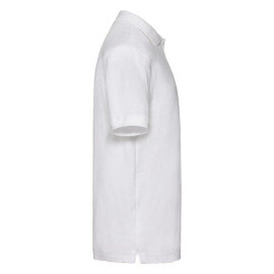 Fruit Of The Loom 63218 FOTL Mens Premium Polo - White