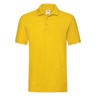 Fruit Of The Loom 63218 FOTL Mens Premium Polo - Sun