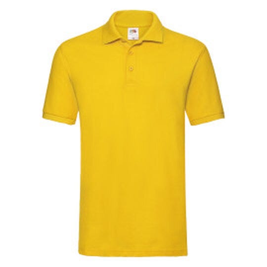 Fruit Of The Loom 63218 FOTL Mens Premium Polo - Sun
