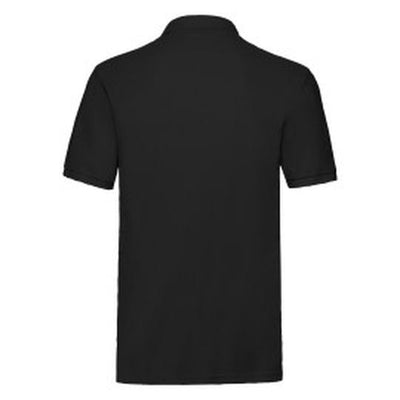 Fruit Of The Loom 63218 FOTL Mens Premium Polo - Black