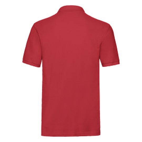 Fruit Of The Loom 63218 FOTL Mens Premium Polo - Red