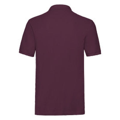 Fruit Of The Loom 63218 FOTL Mens Premium Polo - Burgundy