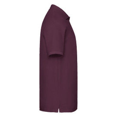 Fruit Of The Loom 63218 FOTL Mens Premium Polo - Burgundy