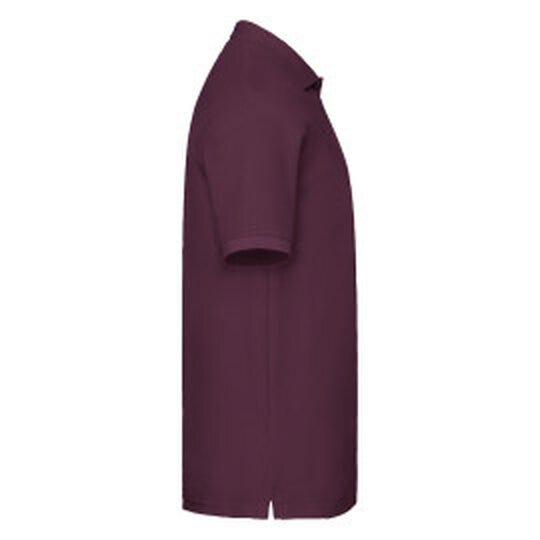 Fruit Of The Loom 63218 FOTL Mens Premium Polo - Burgundy