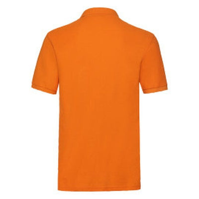 Fruit Of The Loom 63218 FOTL Mens Premium Polo - Orange
