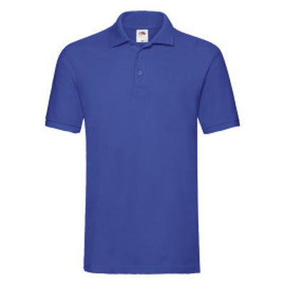 Fruit Of The Loom 63218 FOTL Mens Premium Polo - Royal
