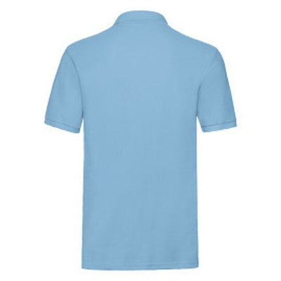 Fruit Of The Loom 63218 FOTL Mens Premium Polo - Sky Blue