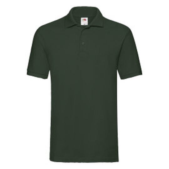 Fruit Of The Loom 63218 FOTL Mens Premium Polo - Bottle Green