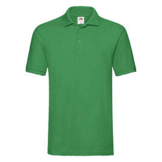 Fruit Of The Loom 63218 FOTL Mens Premium Polo - Kelly Green