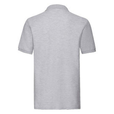 Fruit Of The Loom 63218 FOTL Mens Premium Polo - Heather Grey