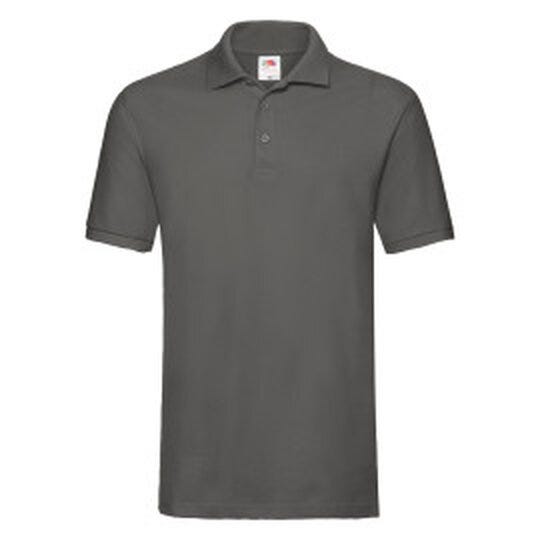 Fruit Of The Loom 63218 FOTL Mens Premium Polo - Light Graphite