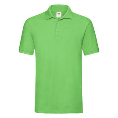 Fruit Of The Loom 63218 FOTL Mens Premium Polo - Lime