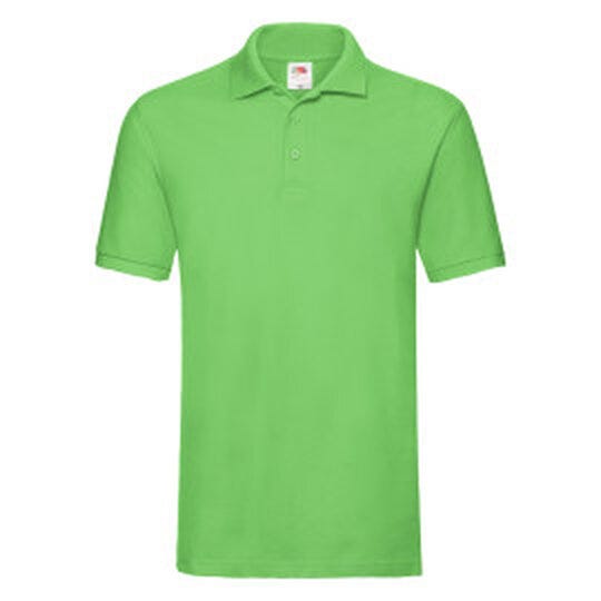 Fruit Of The Loom 63218 FOTL Mens Premium Polo - Lime