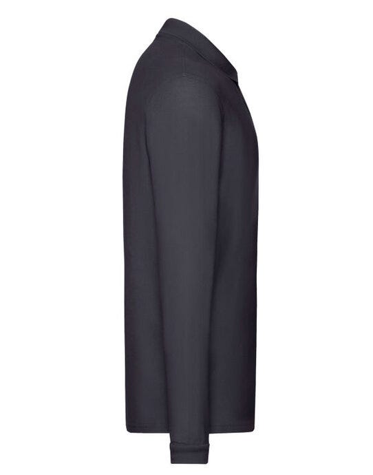 Fruit Of The Loom 63310 FOTL Mens Premium Long Sleeve Polo - Deep Navy