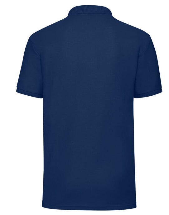 Fruit Of The Loom 63402 FOTL Mens 65/35 Polo - Navy Blue