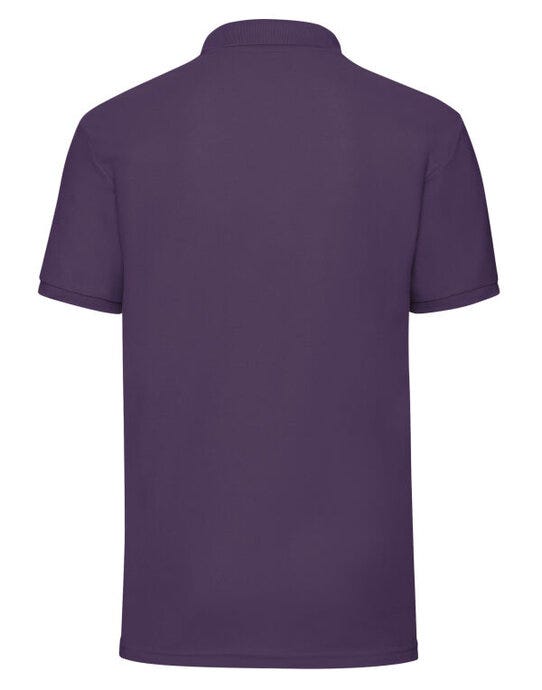 Fruit Of The Loom 63402 FOTL Mens 65/35 Polo - Purple