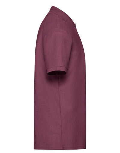 Fruit Of The Loom 63402 FOTL Mens 65/35 Polo - Burgundy