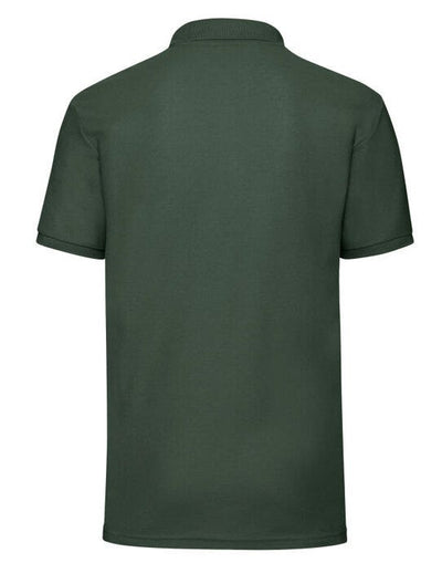 Fruit Of The Loom 63402 FOTL Mens 65/35 Polo - Bottle Green
