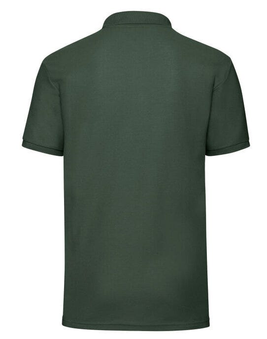 Fruit Of The Loom 63402 FOTL Mens 65/35 Polo - Bottle Green