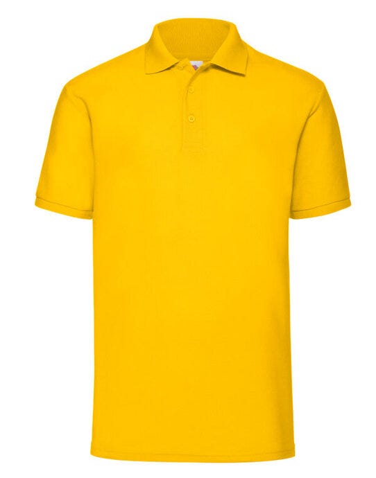 Fruit Of The Loom 63402 FOTL Mens 65/35 Polo - Sun