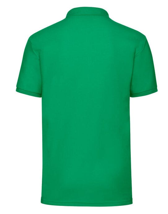 Fruit Of The Loom 63402 FOTL Mens 65/35 Polo - Kelly Green