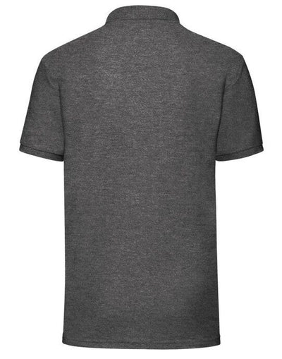Fruit Of The Loom 63402 FOTL Mens 65/35 Polo - Dark Heather