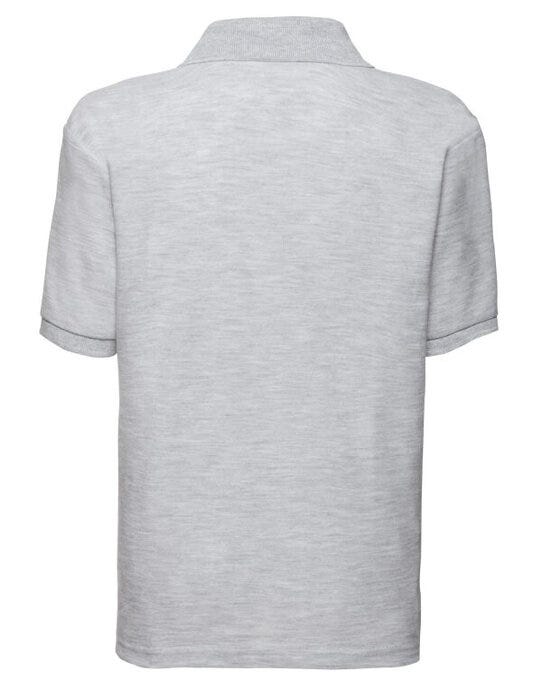 Fruit Of The Loom 63417 FOTL Kids 65/35 Polo - Heather Grey
