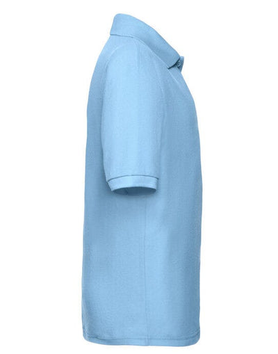 Fruit Of The Loom 63417 FOTL Kids 65/35 Polo - Sky Blue