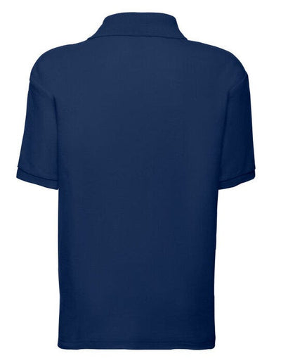 Fruit Of The Loom 63417 FOTL Kids 65/35 Polo - Navy Blue