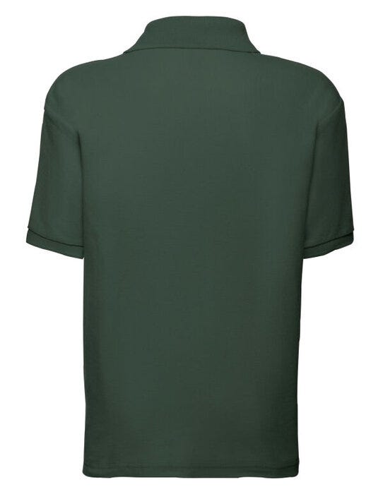 Fruit Of The Loom 63417 FOTL Kids 65/35 Polo - Bottle Green