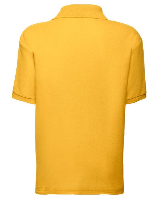Fruit Of The Loom 63417 FOTL Kids 65/35 Polo - Sun