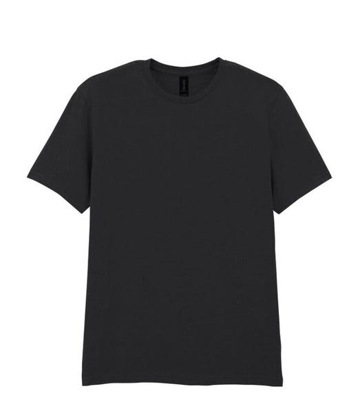 64000 - Black - plain garment