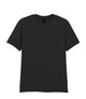 Gildan Softstyle 64000 black T-shirt ready for custom print or embroidery