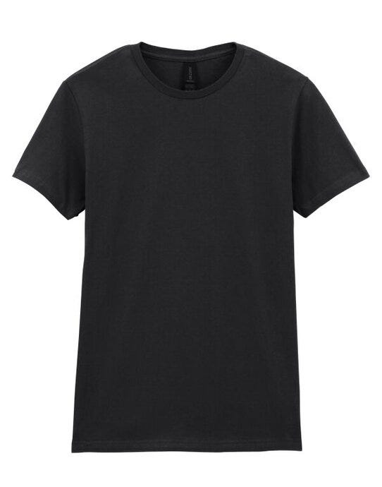 Gildan 64000L Softstyle Ladies' T-Shirt - Black