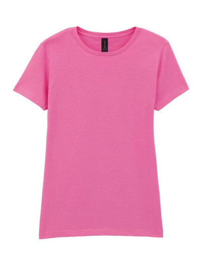 Gildan 64000L Softstyle Ladies' T-Shirt - Azalea