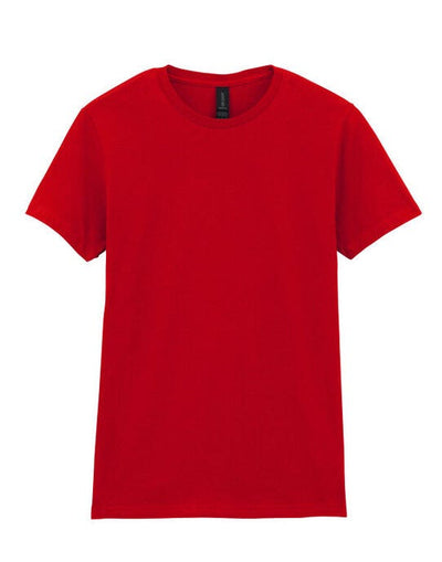 Gildan 64000L Softstyle Ladies' T-Shirt - Red