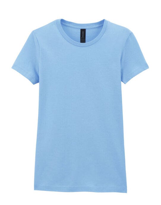 Gildan 64000L Softstyle Ladies' T-Shirt - Light Blue