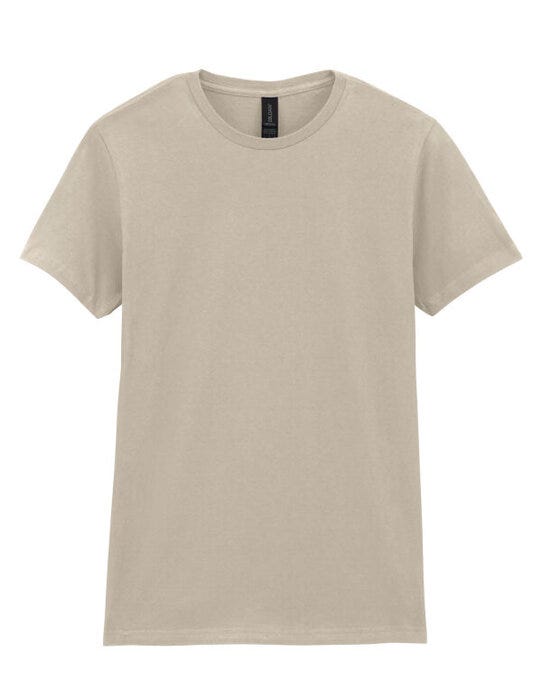 Gildan 64000L Softstyle Ladies' T-Shirt - Sand