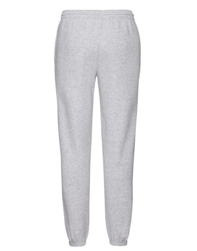 Fruit Of The Loom 64026 FOTL Mens Classic Elastic Cuff Jog Pants - Heather Grey
