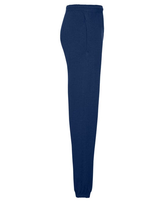 Fruit Of The Loom 64026 FOTL Mens Classic Elastic Cuff Jog Pants - Navy Blue